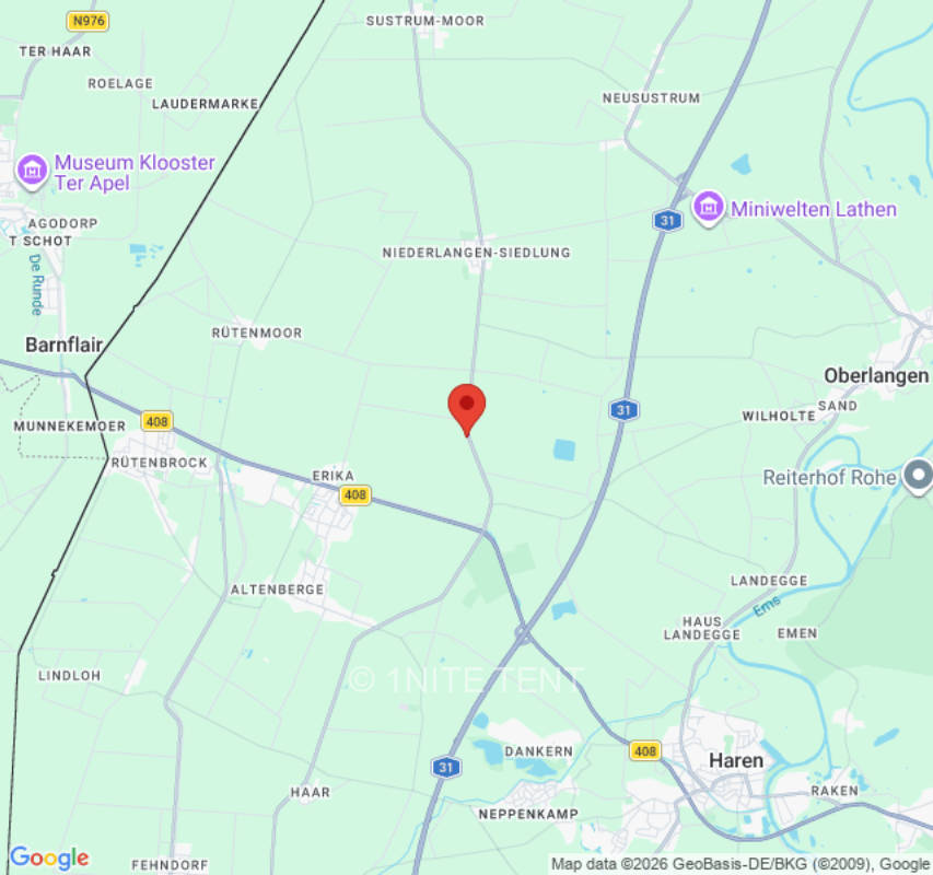 Zeltplatz in Oberlangen