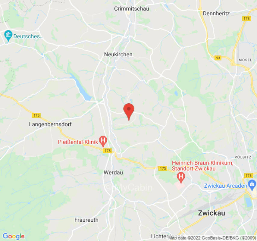 Meadow parking space with a view of the greenery