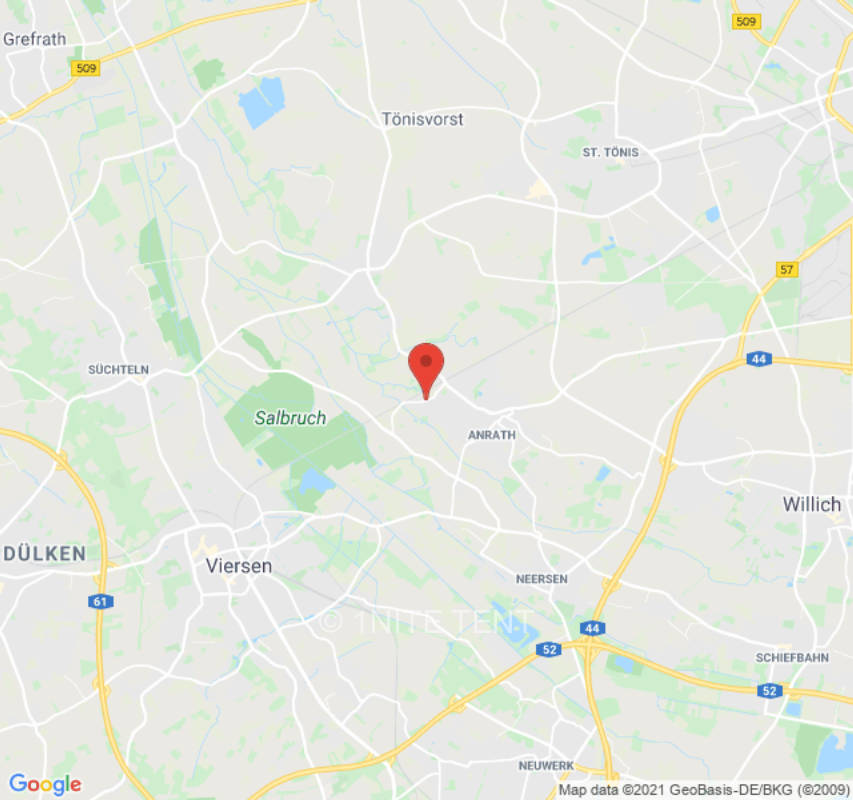 Zeltplatz in Willich, privater Stellplatz