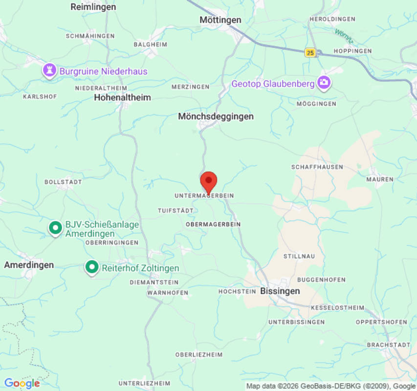 Stellplatz mitten in der Natur am Donau-Ries-Rand (Campspace 28635)
