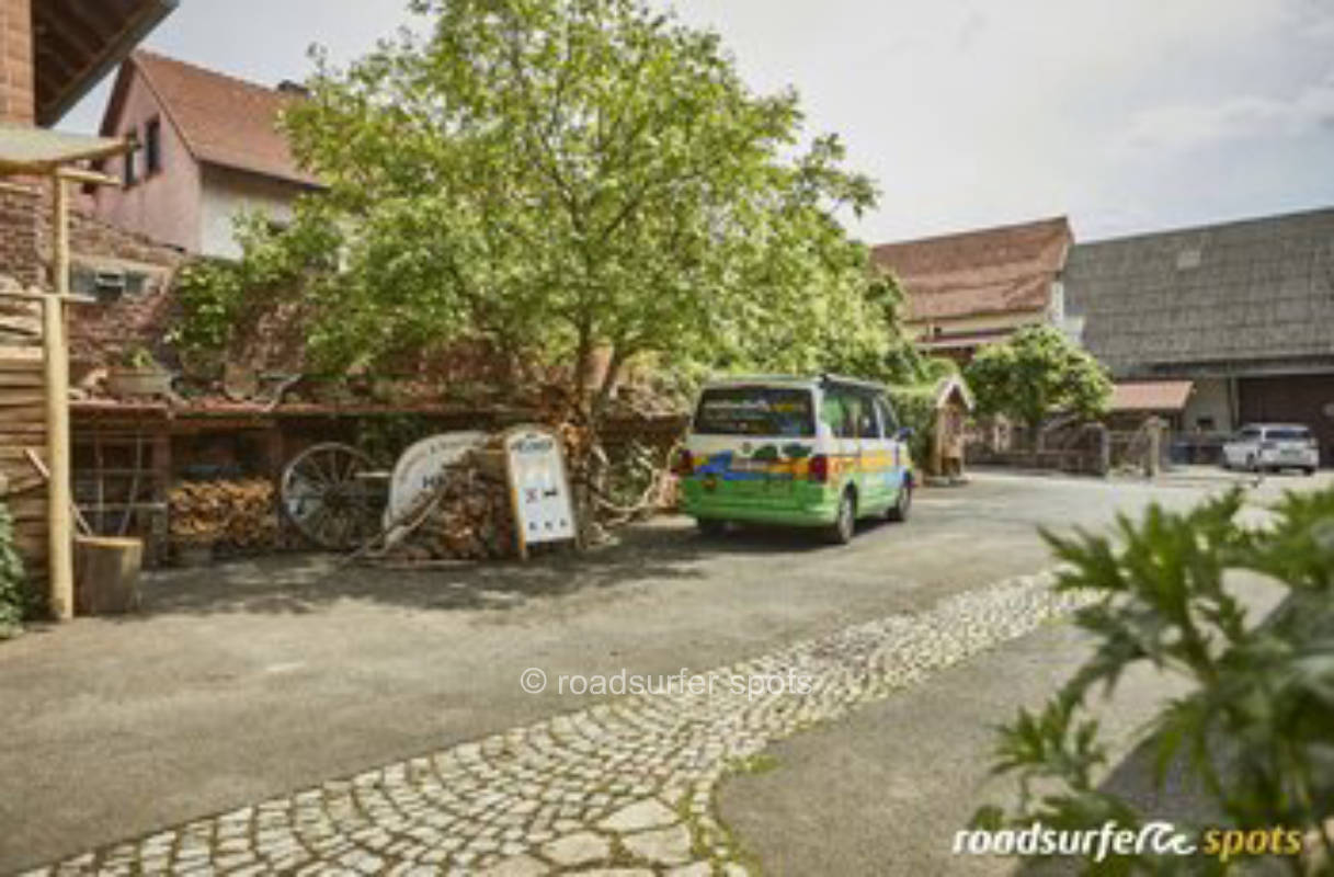 Camping im Bauerngarten