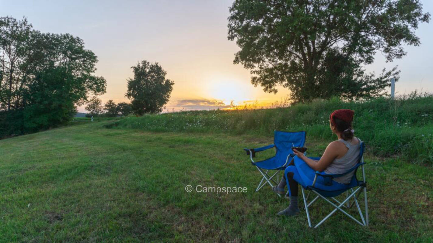 Camping with sauna