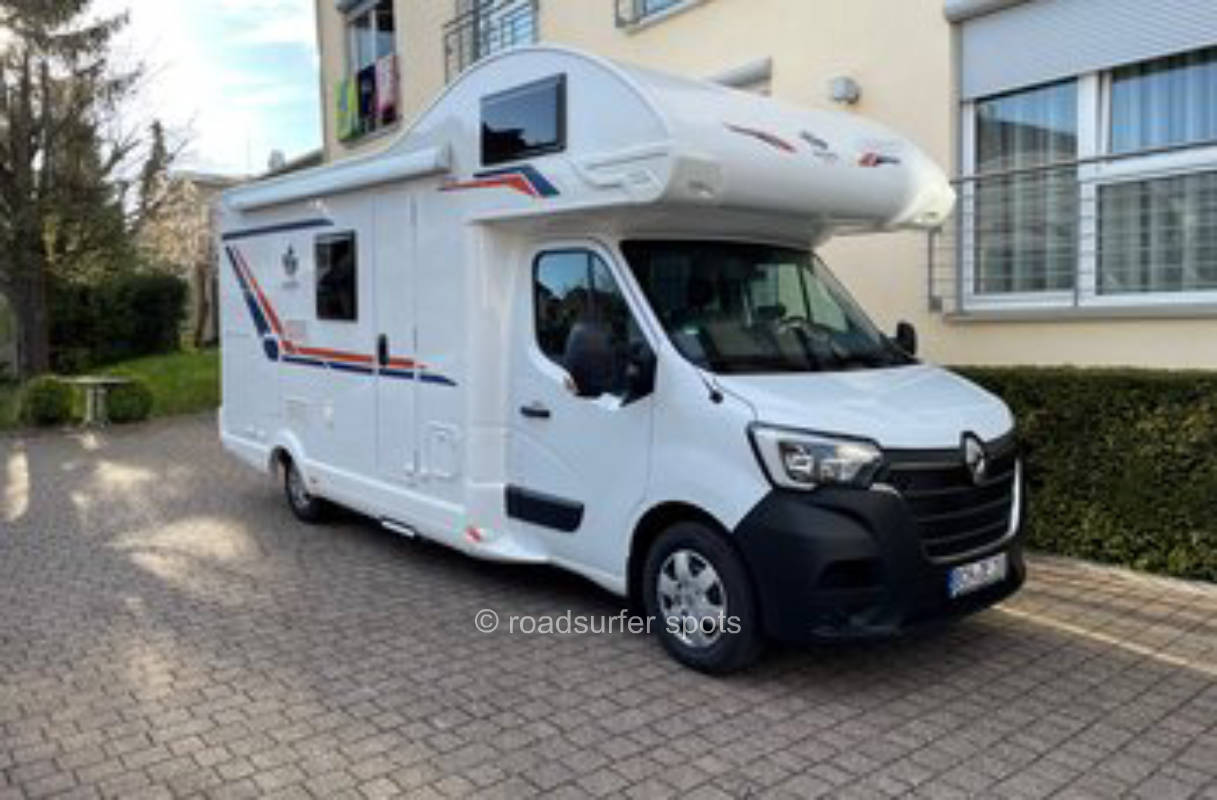 Hotelparkplatz am Ringhotel Bundschu