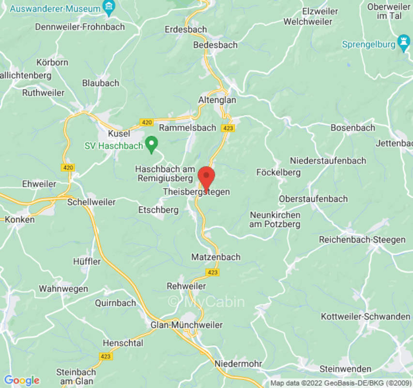 Meadow plot in Remigiusland with castle view