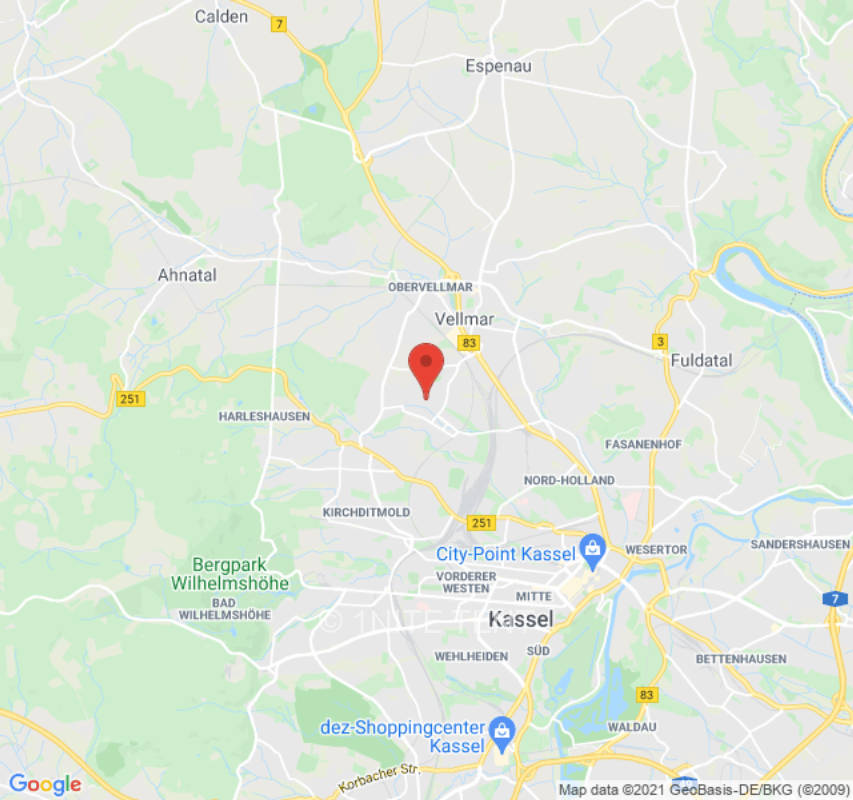 Zeltplatz in Kassel, privater Stellplatz