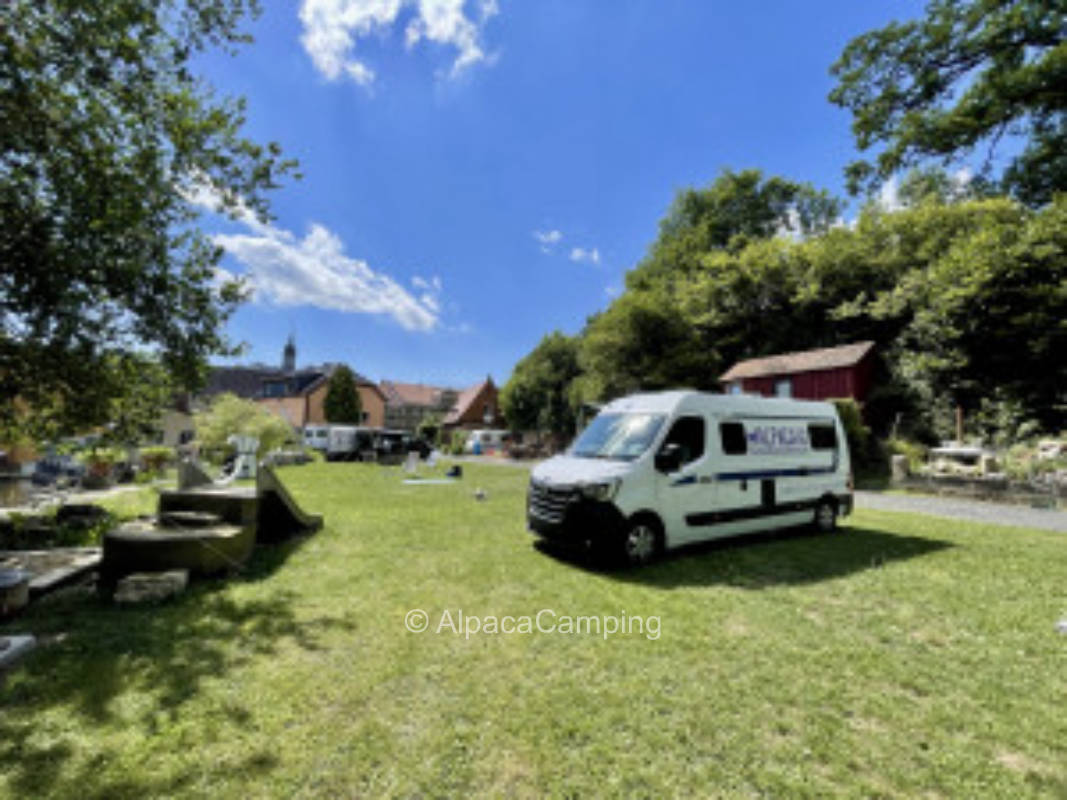 Wohnmobilstellplatz an der Hofemühle 6x12m Nr. 07