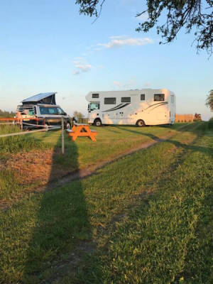 Motorhome pitch in the Friesland - Horse Paddock