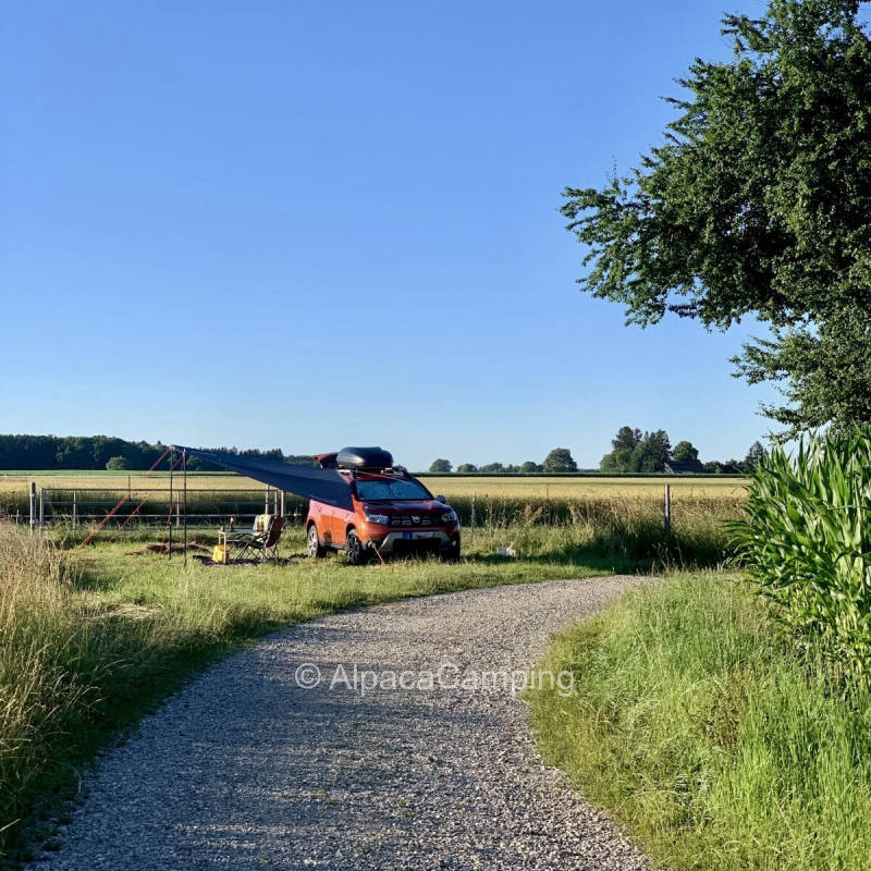 Wohnmobilstellplatz in Pastetten, privater Stellplatz