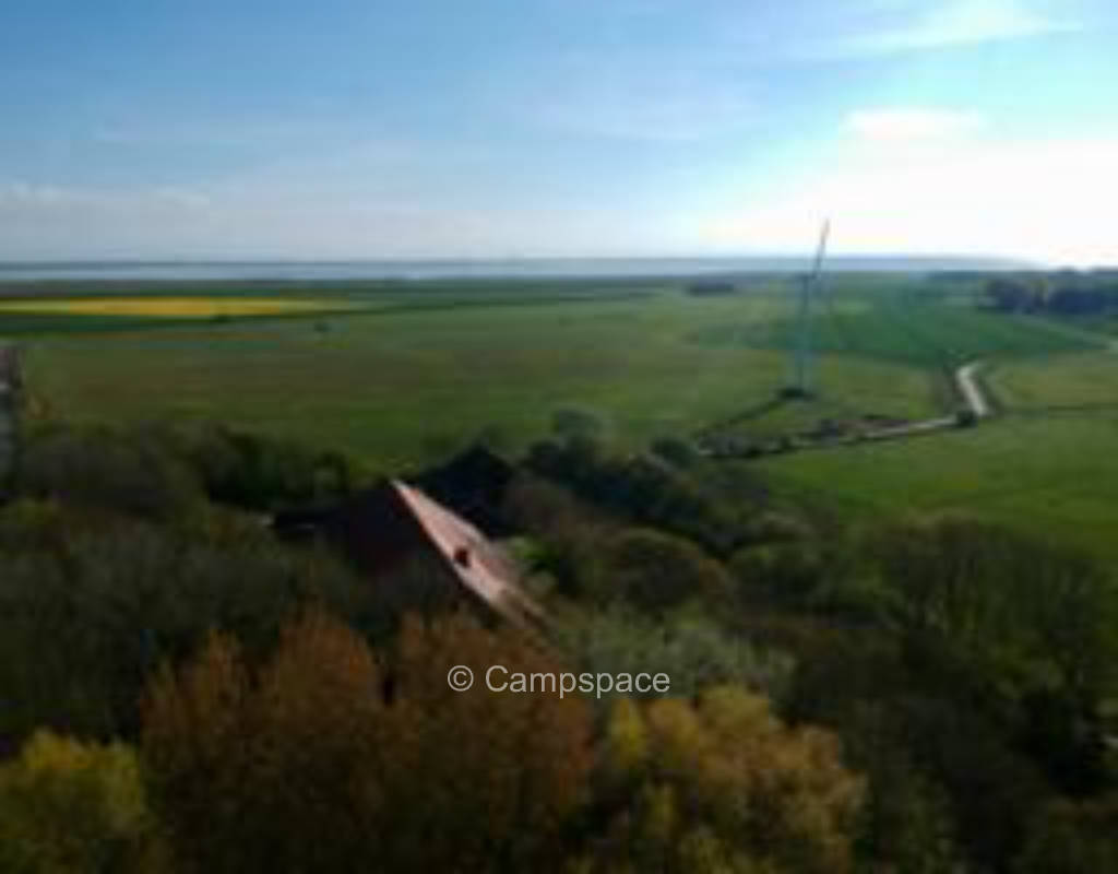 Gulfhof an der Nordseeküste