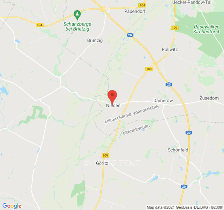 Campground in Nieden