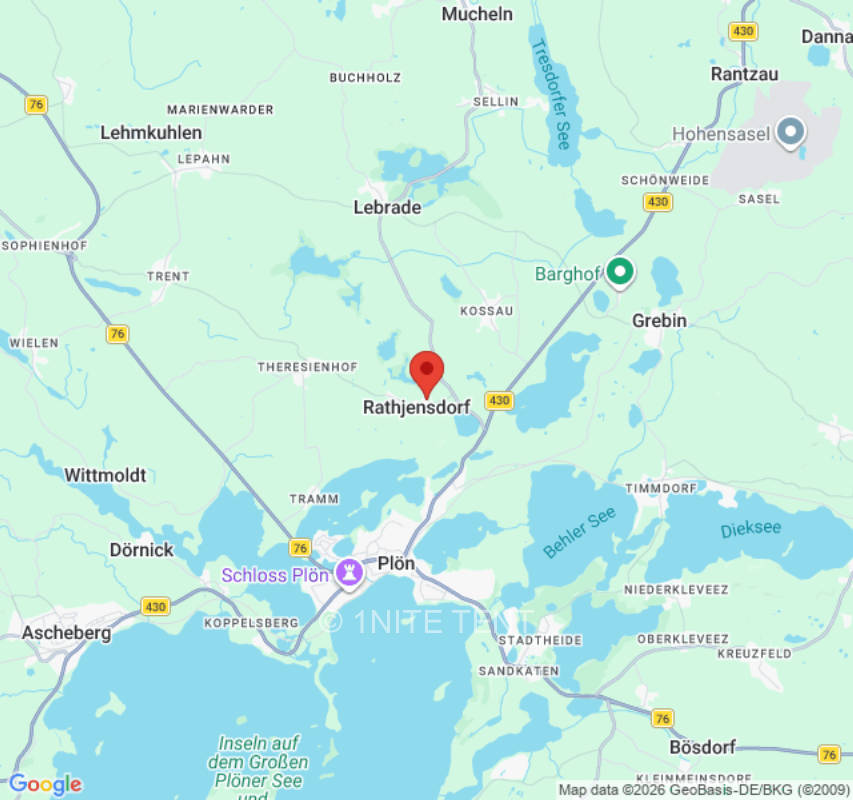 Zeltplatz in Rathjensdorf