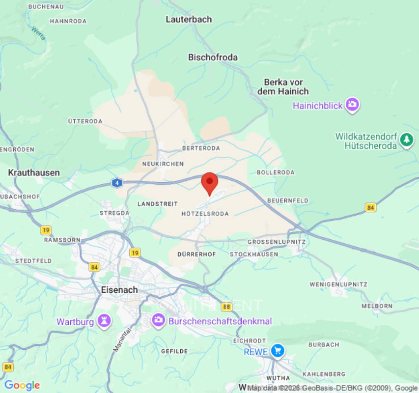 Zeltplatz in Eisenach