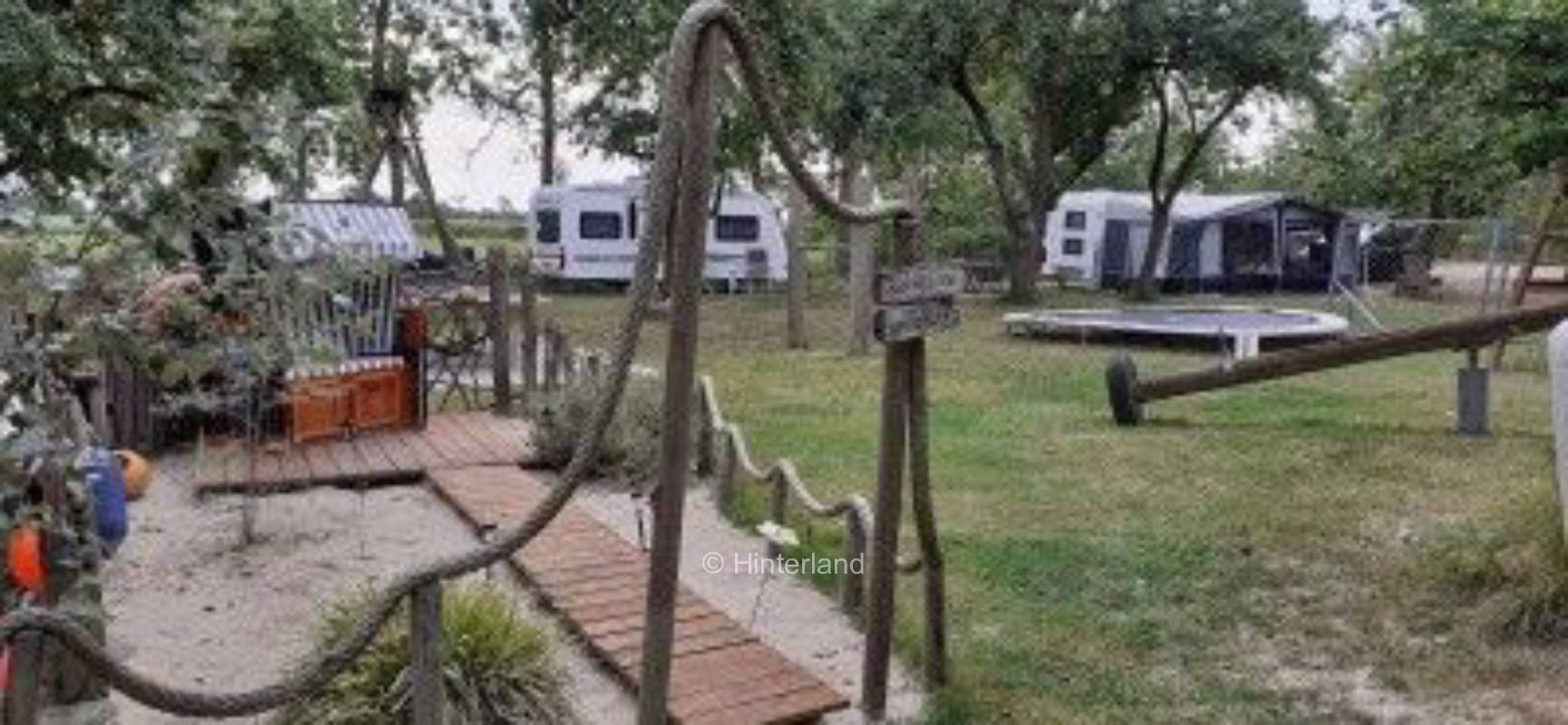 Camping auf dem Bauernhof an der Nordsee 