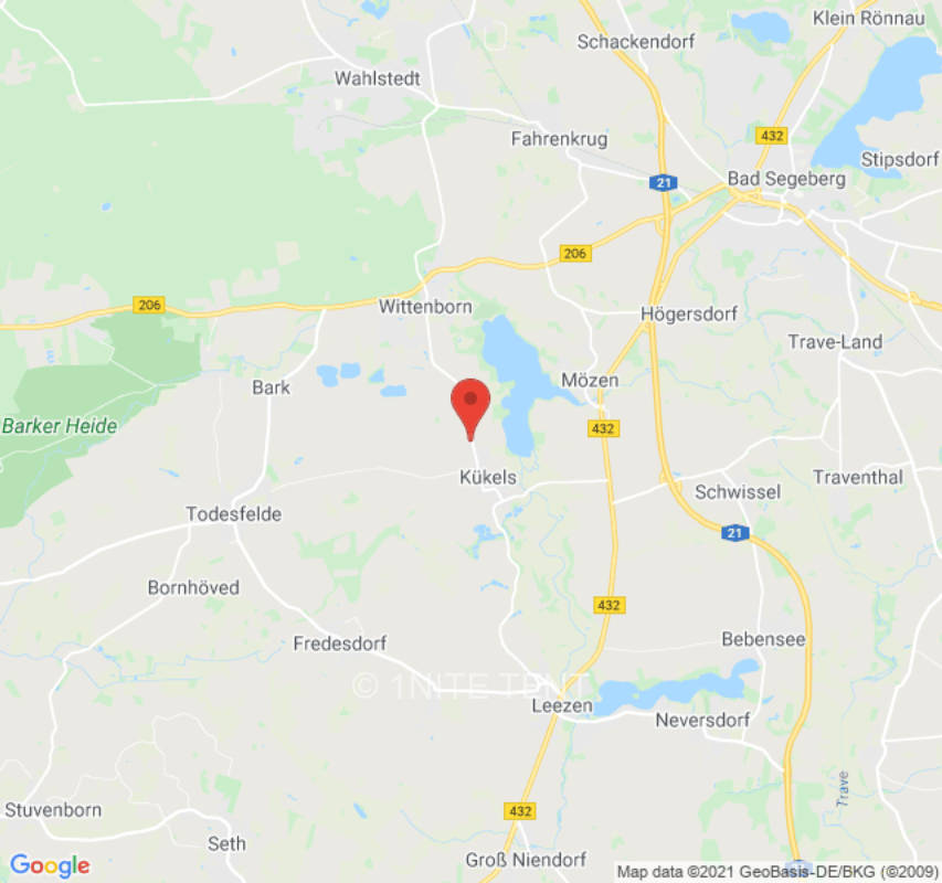 Camping site in Kükels