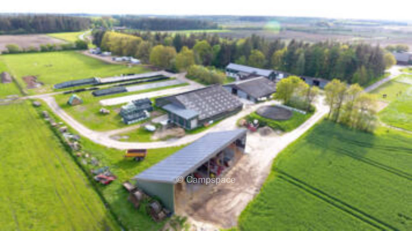 Bauernhofcamping zwischen Nord und Ostsee, privater Stellplatz