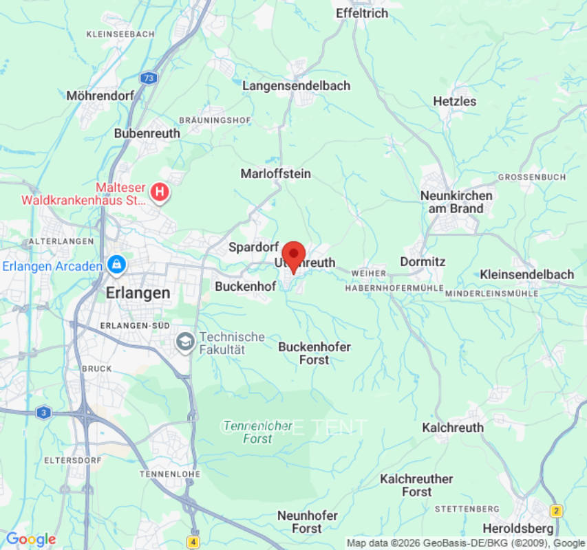 Zeltplatz in Uttenreuth