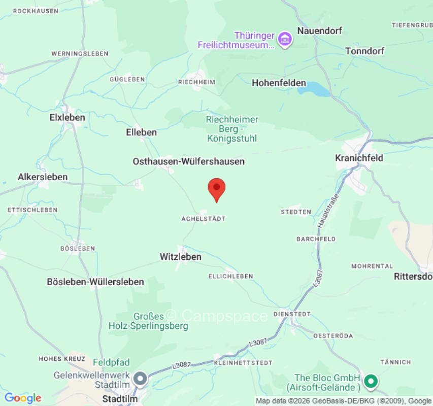Platztyp für 4 Personen (Campspace 26197)