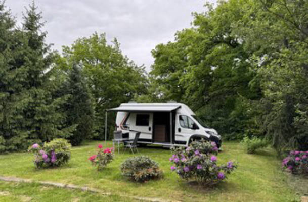 Camping pitches in the countryside