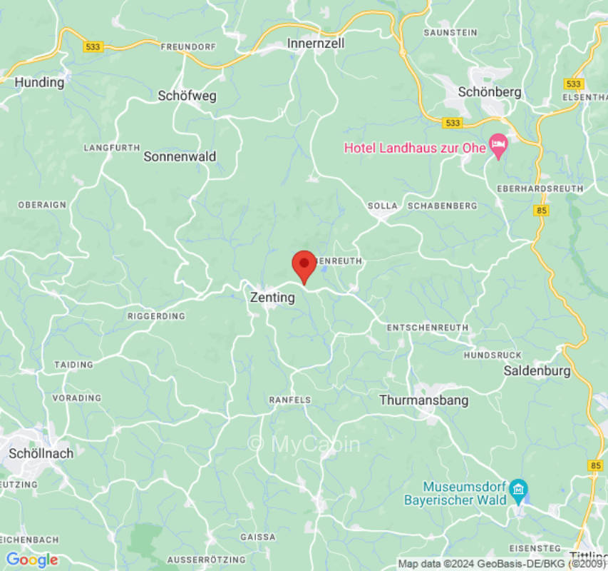 Befestigter Stellplatz mit Ausblick