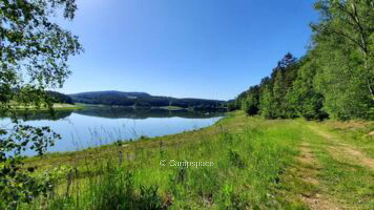 Camping at the lake Eixendorf