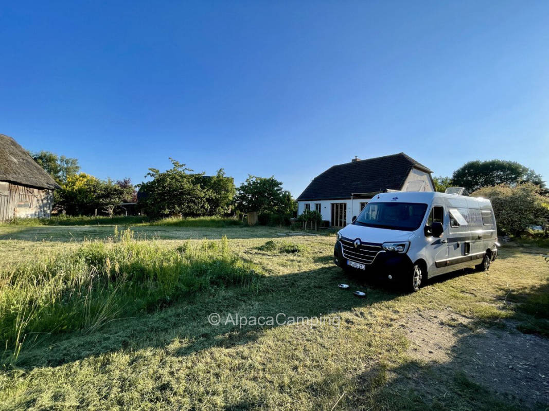 Pitch on the green ribbon near the Schaalsee #1