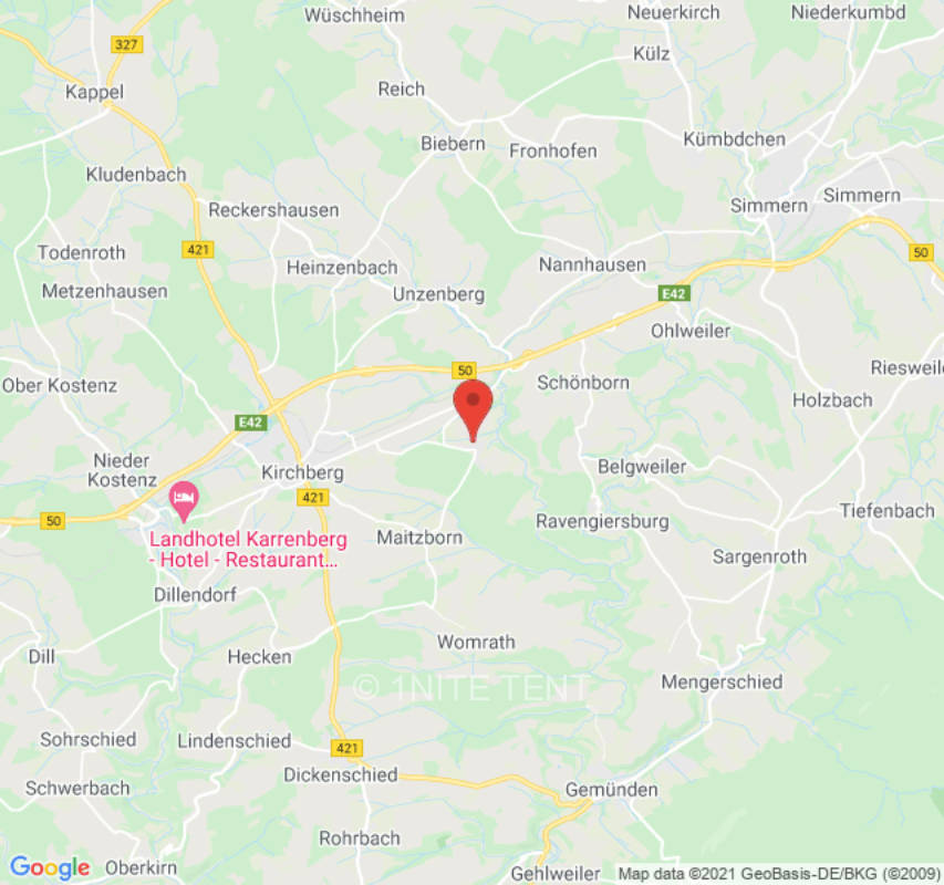 Camping site in Rödern