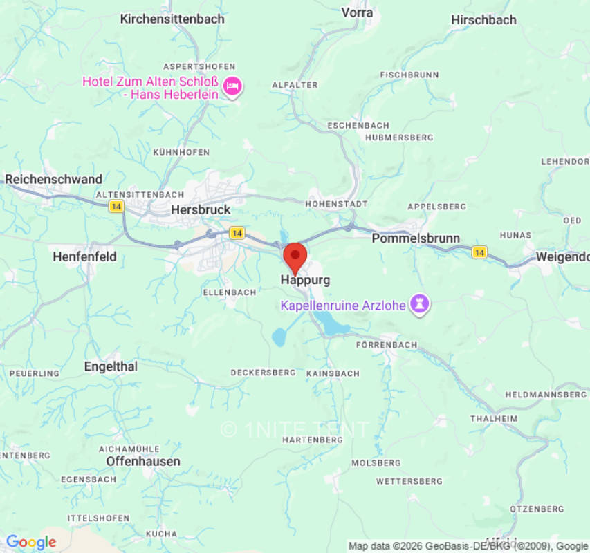 Zeltplatz in Happurg