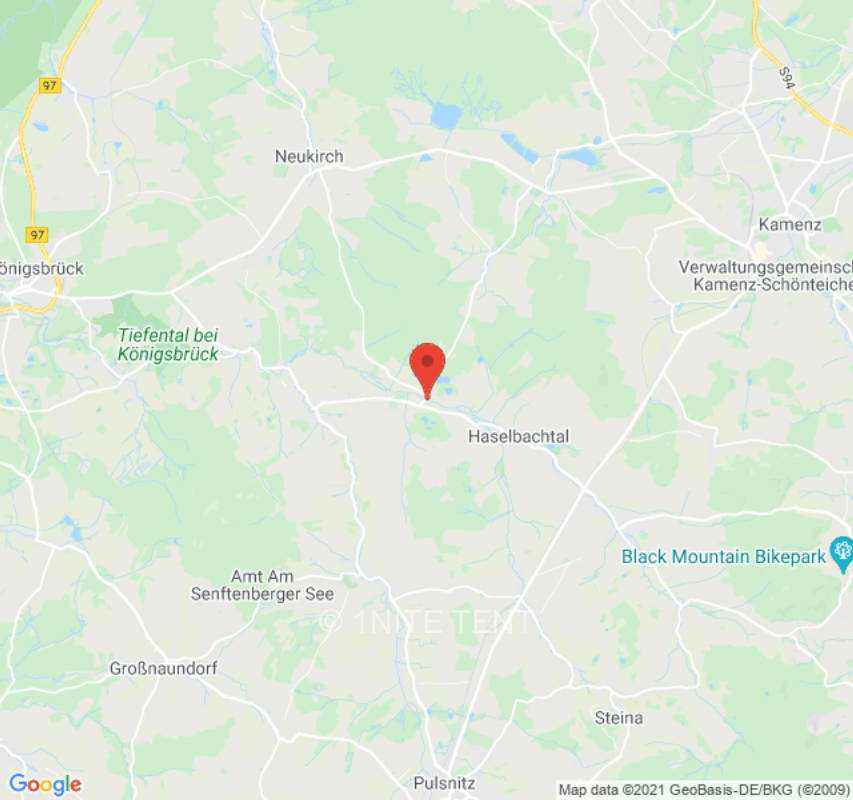 Zeltplatz in Haselbachtal, privater Stellplatz