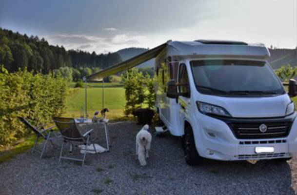 Camping im Streuobstparadies