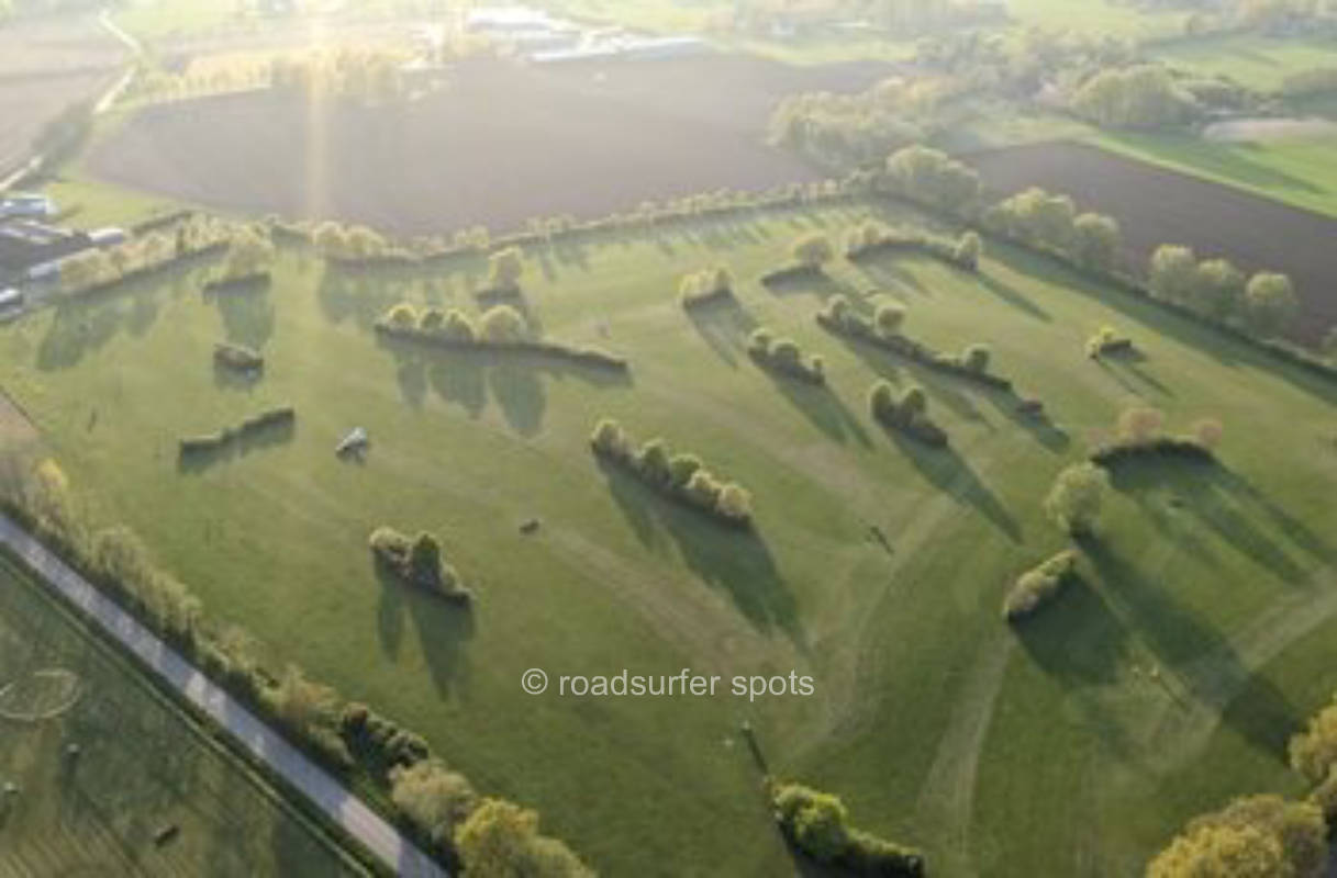 Stellfläche am Swingolf-Platz