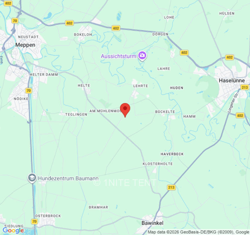 Zeltplatz in Haselünne