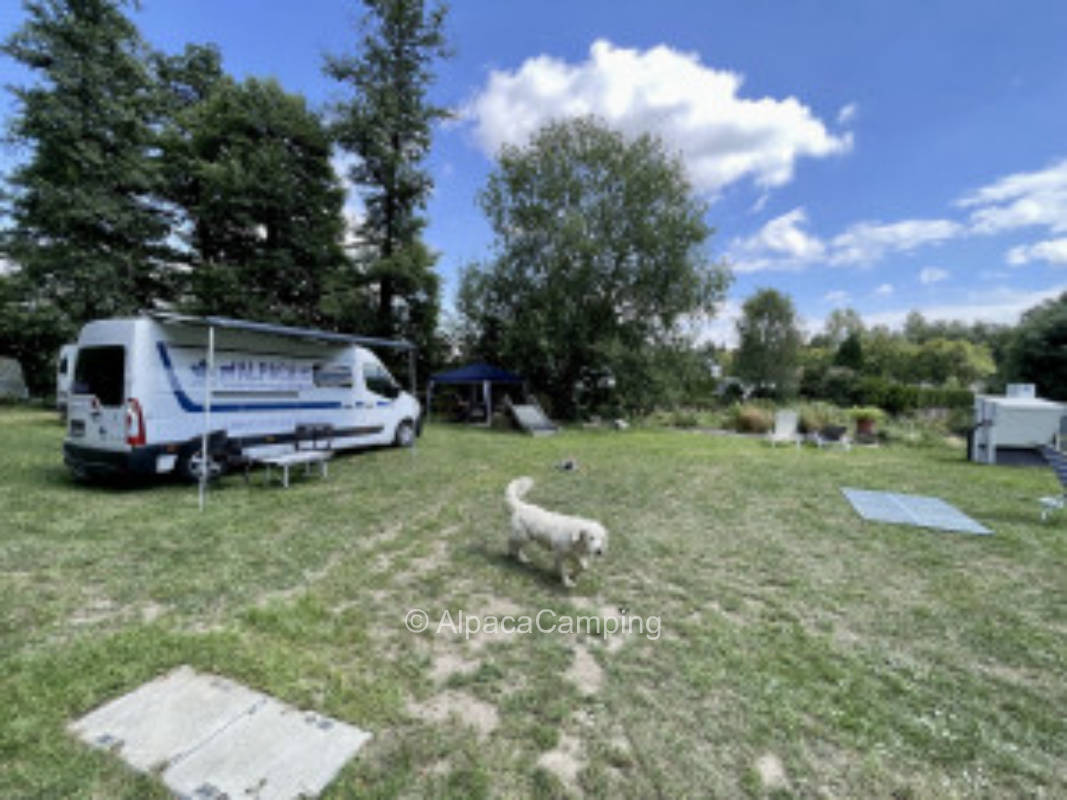 Wohnmobilstellplatz an der Hofemühle 5x7m Nr. 01