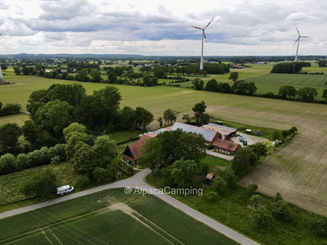 Pitch on the farm in Münsterland #1