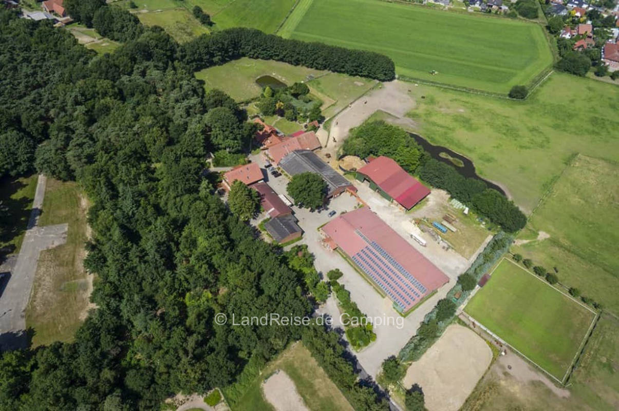 Ruhiger Stellplatz an der Pferdeweide