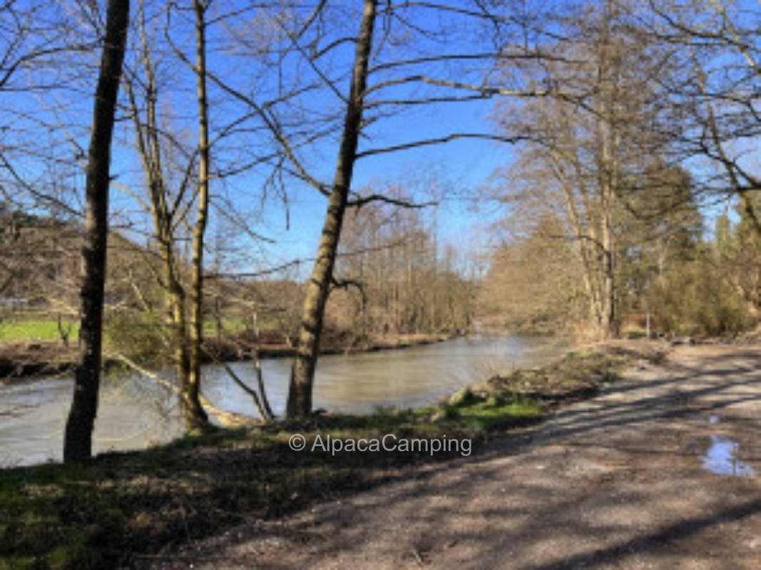 Stellplatz Camping Meigermühle, direkt am Fluss #1
