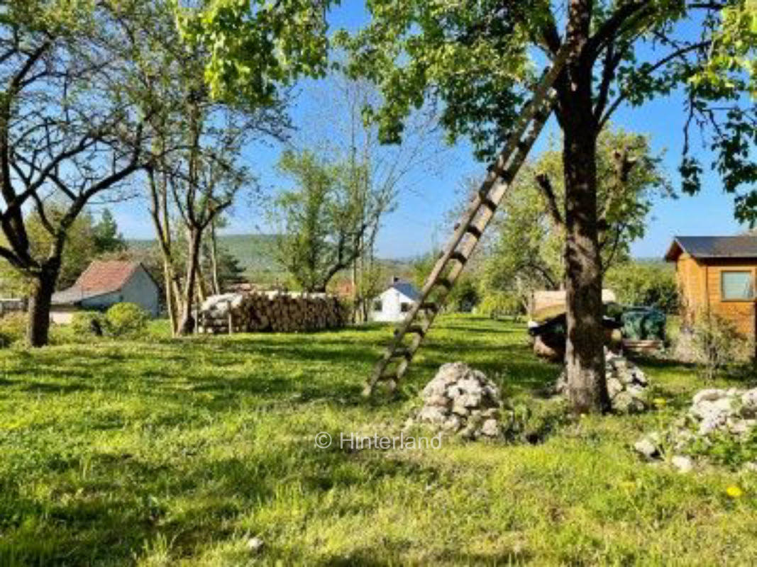Stellplatz unter Obstbäumen im Eichsfeld