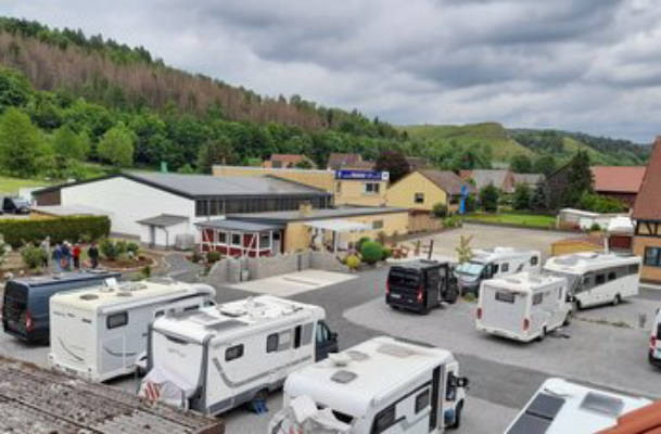 Wohnmobilstellplatz am Südharz