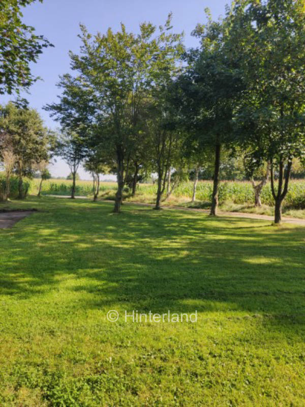 Idyllic pitch not far from the North Sea