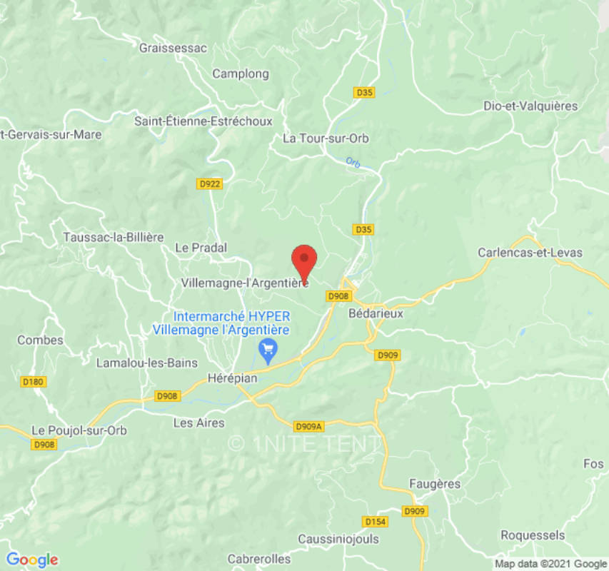 Campsite in Bédarieux