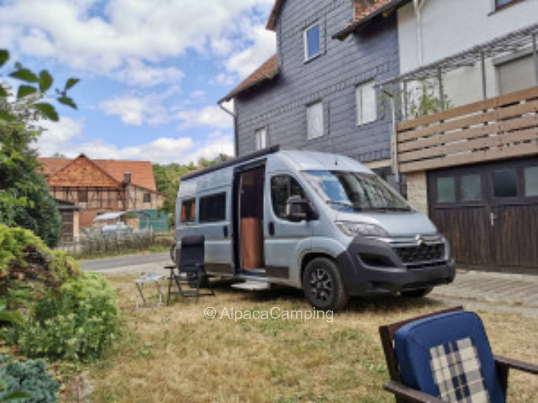 Huberts Planwagenfahrten, privater Stellplatz