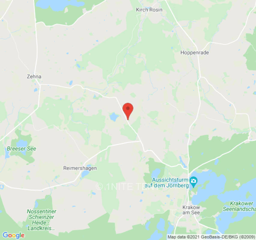 Zeltplatz in Krakow am See