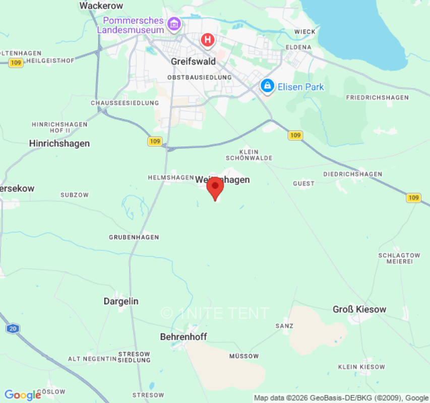 Zeltplatz in Weitenhagen