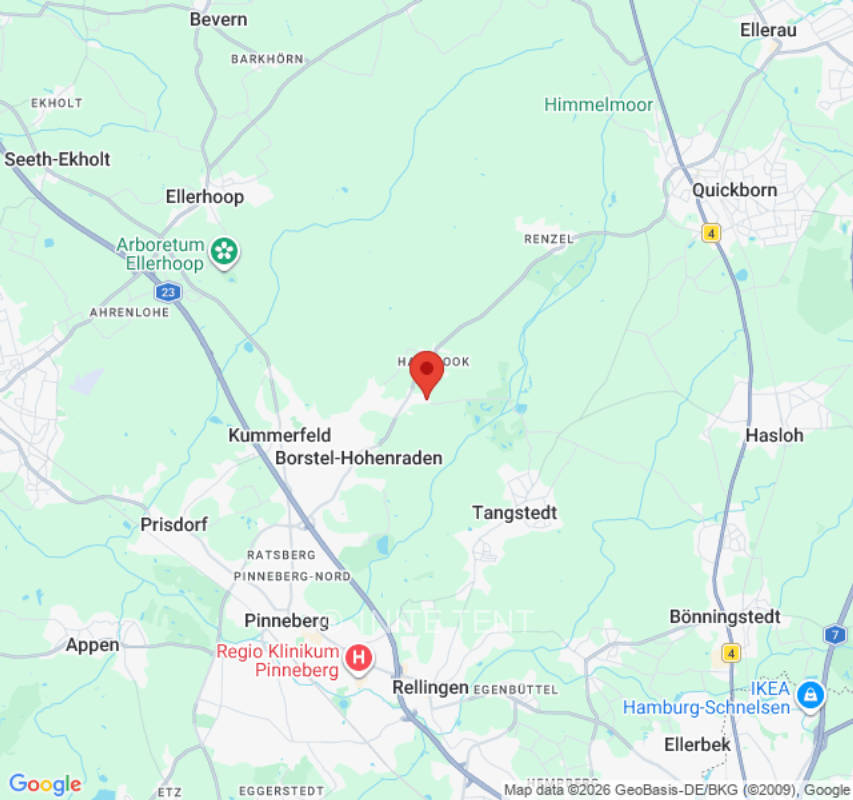 Zeltplatz in Borstel-Hohenraden