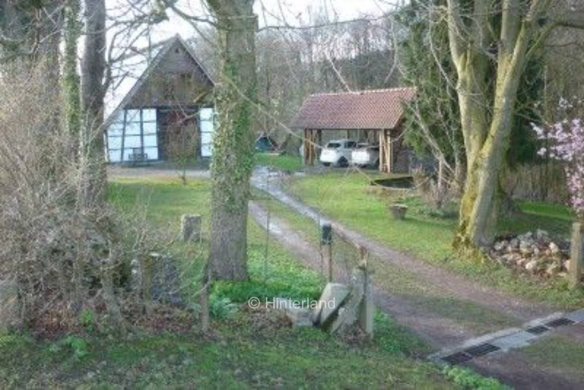 Zelten am Fachwerk-Idyll am Teutoburger Wald