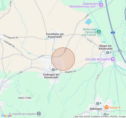 Tent campground in Endingen am Kaiserstuhl