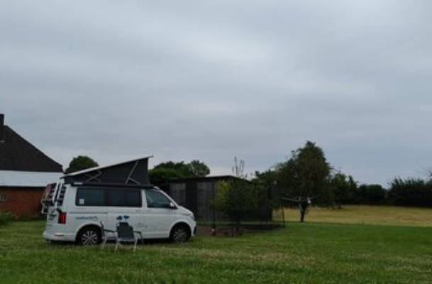 Autonomous camping on a large meadow
