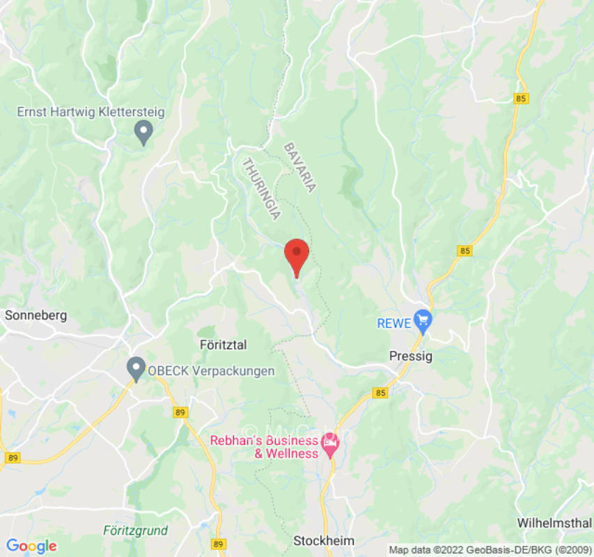 Quiet tent / pitch in the Thuringian Forest