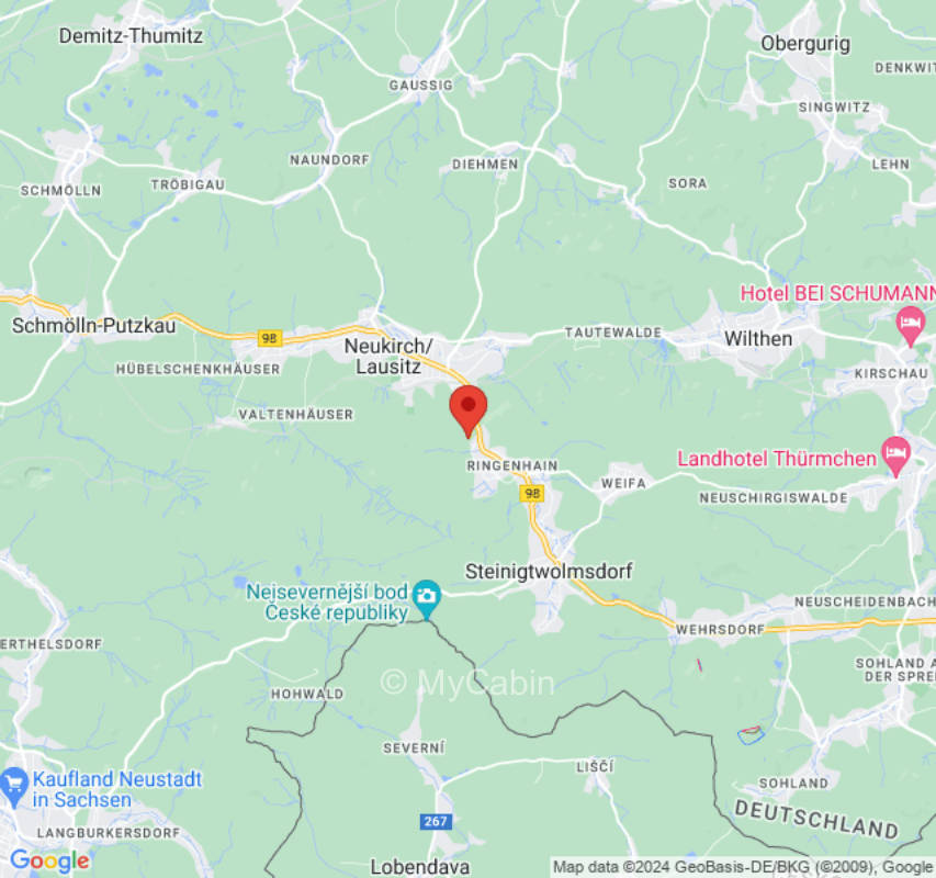 Lausitzer Bergidylle am Waldesrand