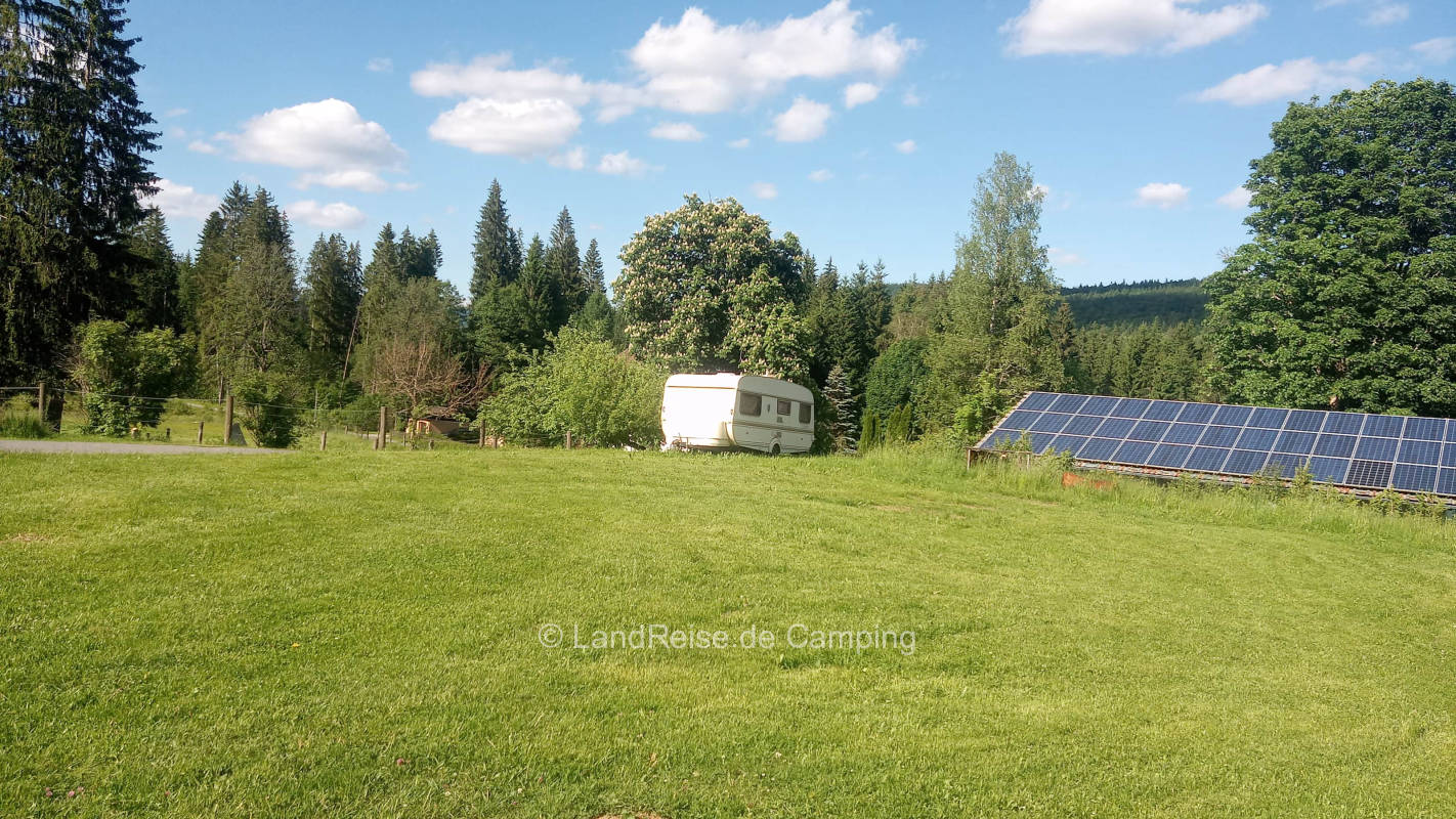 Beautiful pitch in the Bavarian Forest