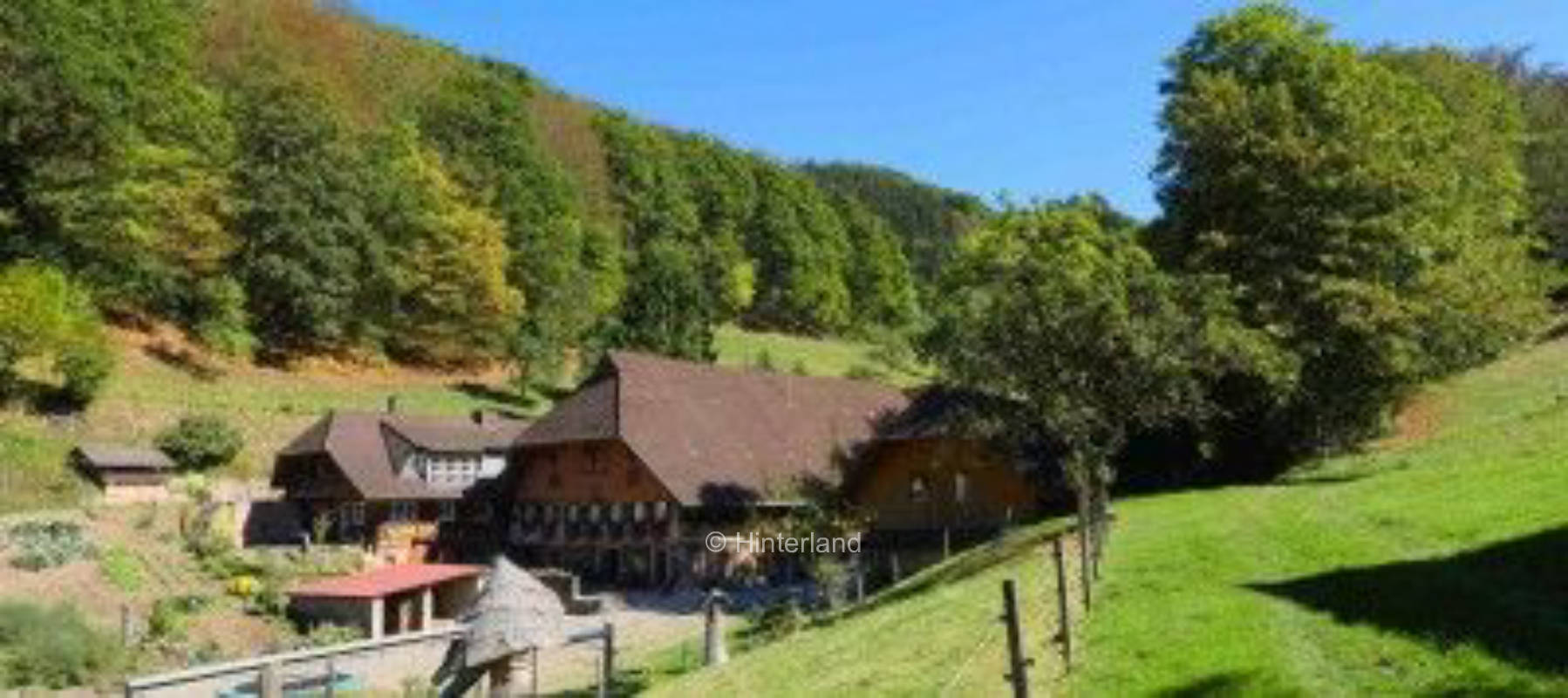 Urlaub im Schwarzwald Ferienbauernhof für Camper, privater Stellplatz